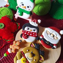 Proyecto galletas navideñas. Projekt z dziedziny Lukier i Dekorowanie ciastek użytkownika Johanna Alvarado Sánchez - 11.10.2025