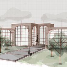 Sketch 0.1. Architectural Illustration, Architecture, ArchVIZ, Digital Architecture, Interior Design, and Spatial Design project by Gianella Bisso - 10.13.2025