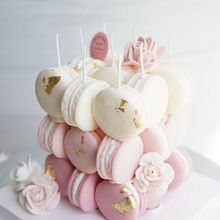 Macaron Cube Cake Candle. Projekt z dziedziny Craft użytkownika Michelle Kim - 13.10.2025