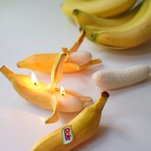 Banana Candles. Projekt z dziedziny Craft użytkownika Michelle Kim - 13.10.2025