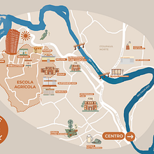 MAPA SOLARE. Projekt z dziedziny  R, sunek, Trad, c, jna ilustracja, Ilustracja c, frowa, Infografika, Malarstwo c i frowe użytkownika fernandabarski - 13.10.2025