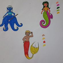 Diseño de Personajes . Projekt z dziedziny Trad, c, jna ilustracja, Ilustracja c, frowa, Ilustracje dla dzieci i Narracja użytkownika marin_desi04 - 16.10.2025