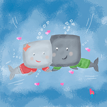 Amor Incondicional. Ilustração digital, Criatividade e Ilustração infantil projeto de hilmary rondon - 16.10.2025