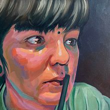Autoretrato. Un projet de Peinture à l'huile de Diana Marnova - 16.10.2025