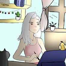 Dia Artístico . Un proyecto de Diseño de personajes, Cómic, Ilustración digital, Ilustración tradicional y Manga de evarourapamplona - 16.10.2025