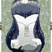 Final Art: Golondrina Chilena. Design, Graphic Design, Editorial Design, Traditional illustration, Digital Illustration, and Editorial Illustration project by talatur - 10.16.2025