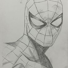 spiderman . Desenho projeto de Anna Isabel molina - 17.10.2025