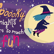 Soooky nights . Menggambar, Huruf Tangan, Ilustrasi tradisional, Huruf, Dan Narasi proyek oleh Mel E. - 10.17.2025