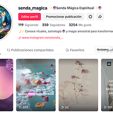 Senda Mágica Espiritual . Un progetto di Graphic design, Social media, Br, Strateg, Design per i social network, Instagram, Content marketing e Intelligenza Artificiale di Ana Lilia Yañez Cruz - 19.10.2025