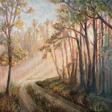 Ride through Montgomery Bell . % Michelle Murakami tarafından hazırlanan Tablo projesi - 10.19.2025