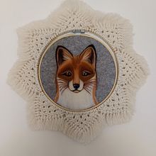 La mia volpe. Un progetto di Artigianato, Fiber Art, Illustrazione naturalistica, Needle felting e Textile Design di Giorgia Cegna - 20.10.2025