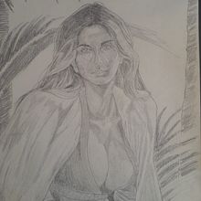 Realistic drawing of Boa Hancock. Projekt z dziedziny  Sztuki piękne,  R, sunek, R, sunek ołówkiem, Trad, c, jna ilustracja, Portret, R, sunek realist, czn,  R, sunek art, st, czn, Sketching, R i sunek anatomiczn użytkownika Akim Ferreira da Macena - 20.10.2025