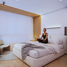 Iluminación Realista. 3D Modeling, Architecture, ArchVIZ, Interior Design, and Spatial Design project by Estefanía Vergara - 10.21.2025