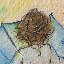 Txiki. Un proyecto de Ilustración tradicional, Dibujo, Bellas Artes, Diseño, Pintura, Creatividad, Sketchbook, Dibujo a lápiz y Dibujo de Retrato de Mikel Urtasun Osacar - 21.10.2025