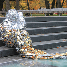 X1 - a monument of reflection of the bodies. Projekt z dziedziny  Sztuki piękne, Wzornictwo tekst, liów i Craft użytkownika Kintija Punkstina - 21.10.2025