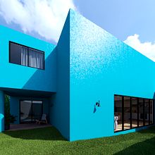 CASA VOLCAN . Projekt z dziedziny  Architektura, Architektura wnętrz i  Modelowanie 3D użytkownika VICTOR MORALES - 21.10.2025