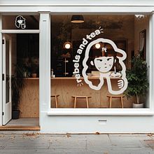 Rebels and Tea. Projekt z dziedziny Br, ing i ident, fikacja wizualna i Projektowanie graficzne użytkownika Crow - 22.10.2025