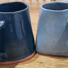 Square based mugs. Un proyecto de Cerámica de vrapp1912 - 22.10.2025