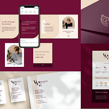 Identité visuelle VME Notaires. Projekt z dziedziny Br, ing i ident, fikacja wizualna, Komunikacja, Projektowanie logot i pów użytkownika Camille Belliot - 22.10.2025