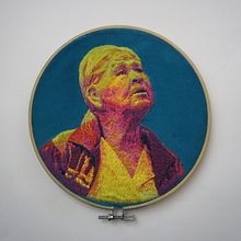 Mi abuela Rosalba. Projekt z dziedziny  Haft, Wzornictwo tekst i liów użytkownika paola2686 - 23.10.2025