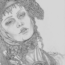 Obsesión. Desenho, Desenho a lápis, Desenho anatômico, Desenho realista, e Esboçado projeto de samanta23cg - 23.10.2025