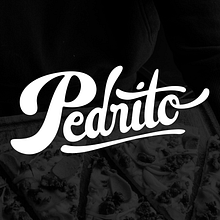 Rediseño de Logotipo - Pedrito Pizzeria. Projekt z dziedziny Projektowanie graficzne, Design, Br, ing i ident, fikacja wizualna, R, sunek c, frow, R, sunek ołówkiem, T, pografia, Projektowanie logot, pów, Liternictwo c, frowe,  Kaligrafia, Projektowanie t i pografii użytkownika Dario Frisone - 24.10.2025