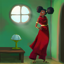 Eclairage sur Yuki. Projekt z dziedziny Ilustracja c, frowa, Malarstwo c i frowe użytkownika Franck Félly N'zila Malembé - 24.10.2025