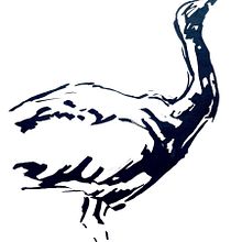 Creating a quick ink sketch of a bird using the cola pen technique. . % Maryna Shkoliar tarafından hazırlanan Çizim, Eskiz çizimi, Ve Eskiz defteri projesi - 10.28.2025