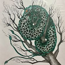 Guardian del monte . Sketching, Creativit, Drawing, Traditional illustration, and Sketchbook project by rodriguezcreza - 10.29.2025