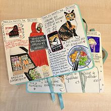 Gratitude Journal: October 2025. Traditional illustration, Drawing, Sketchbook, Stor, and telling project by Stig Legrand - 10.29.2025