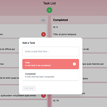 taskList Ein Projekt aus dem Bereich JavaScript und UX / UI von yessicapv_24 - 29.10.2025