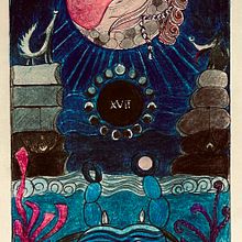 La lune. Digital Illustration, Drawing & Ink Illustration project by scarolang - 11.01.2025