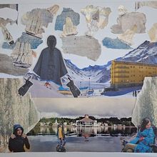 5. Collage y mapa. Design project by arelyz_escalona - 11.01.2025