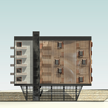 EDIFÍCIO PARAÉTRICO VERSÃO TS Ein Projekt aus dem Bereich 3D, Architektur, Digitale Architektur, Innenarchitektur, 3-D-Modellierung und ArchVIZ von guissnoy2015 - 02.11.2025