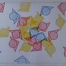 Abstracción. Concepto: “Multitud”. Traditional illustration project by Artis Godoy Pinto - 11.03.2025