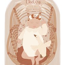 Alba, my first illustration. Digital Illustration, Drawing, Digital Drawing, and Children's Illustration project by Masson Gaëlle - 11.03.2025