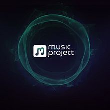 Logo for Music Project App . Pencitraan Merek, Identitas, Desain Logo, Dan Tipografi proyek oleh Anna Khudokormova - 11.03.2025