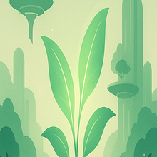 Harmony of Nature and Future. Business, Creative Consulting, Design Management, Management, Productivit, Artificial Intelligence, and ChatGPT project by Elvina Zaskia Hernanda - 11.03.2025