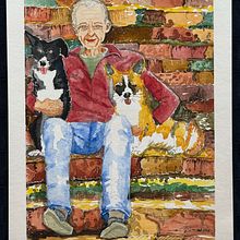 Painting the People We Love. Fine Arts, Portrait Drawing, Painting, and Watercolor Painting project by Christian Gutknecht - 11.03.2025