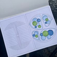 Líneas y puntos. Graphic Design project by leonor_mellado - 11.04.2025