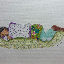 Refugio emocional . Fine Arts, Drawing, Pencil Drawing, Realistic Drawing, Figure Drawing, and Sketching project by Kattia Desposorio Zavala - 11.04.2025