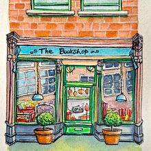 Watercolour Urban Illustration. Architectural Illustration, Drawing, Painting, and Watercolor Painting project by Juliana Buglia - 11.04.2025