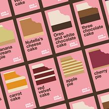 Pink Sweet. Graphic Design, Br, ing, Identit, and Packaging project by José Manuel Fuentes Muñoz - 11.04.2025