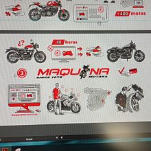 Maquina motors . Ilustração digital, Desenho, Design gráfico, Artes plásticas, e Design projeto de soliman sifontes alvarez - 05.11.2025