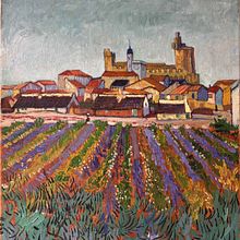 Vue des Saintes-Maries-de-la-Mer (after Van Gogh), August 2025, Oil on Canvas, 64 x 53 cm Ein Projekt aus dem Bereich Malerei und Ölmalerei von Florian Clemente - 06.11.2025