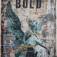 Bold | Mixed Media Analog Collage. Een project van Collage, Papercraft, Stor, telling,  Creativiteit y  Beeldende kunst van Lilly Skye - 06.11.2025