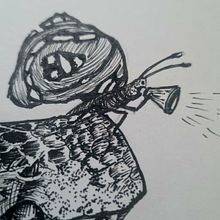 REMEM!!. Desenho, Desenho a lápis, Desenho artístico, Desenho realista, Ilustração tradicional e Ilustração com tinta projeto de Marcelo de Freitas - 12.11.2025