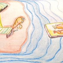 Der frühe Vogel fängt den Wurm.  Ein Projekt aus dem Bereich Traditionelle Illustration und Kinderillustration von Rebeca Mancilla Pérez de Blanco - 13.11.2025