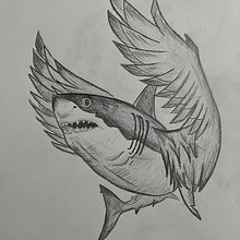 Animal fantástico . Un proyecto de Dibujo a lápiz de Anna Isabel molina - 16.11.2025
