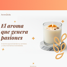 Aromátika - Velas Aromáticas Landing page. UX / UI, Web Design, Design gráfico, Br e ing e Identidade projeto de Edward Cabrera - 16.11.2025